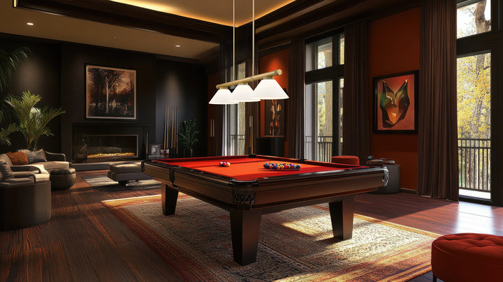 Vanguard - 3 Light Billiard Light (3050-3RB-AMO14)