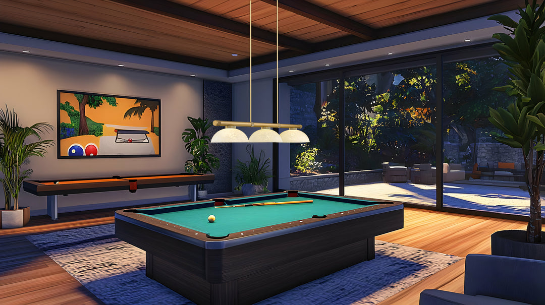 Vanguard - 3 Light Billiard Light (3050-3RB-DGM14)