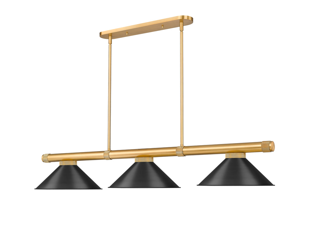 Vanguard - 3 Light Billiard Light (3050-3RB-MB15)