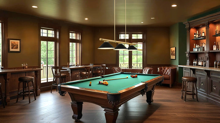 Vanguard - 3 Light Billiard Light (3050-3RB-MB15)