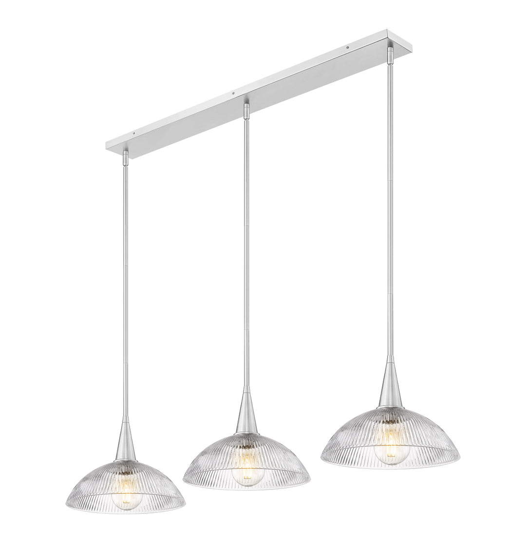 Lunelle - 3 Light Linear Chandelier