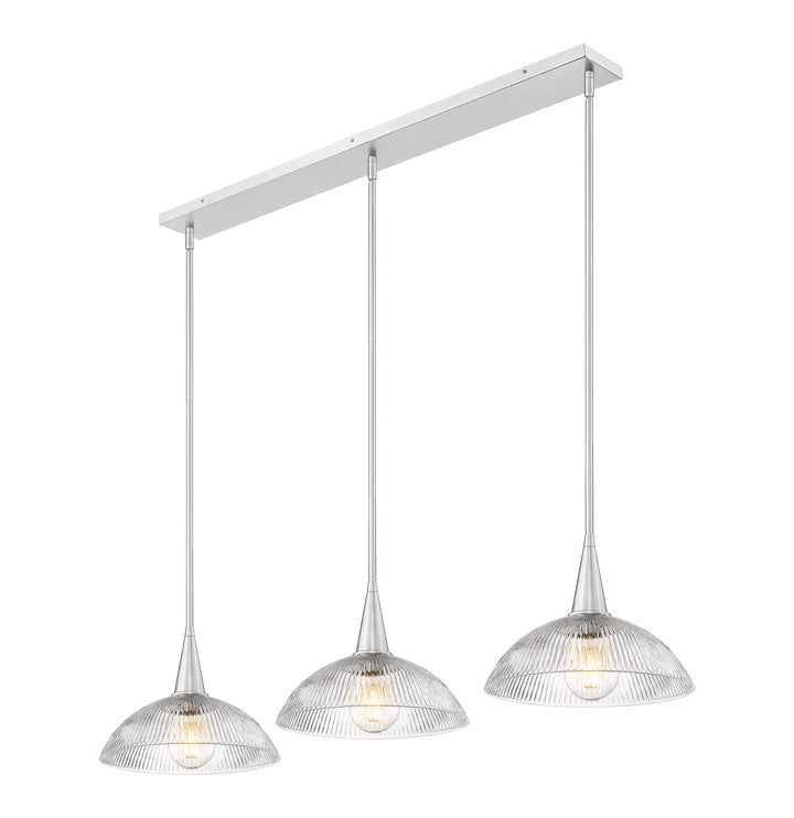 Lunelle - 3 Light Linear Chandelier