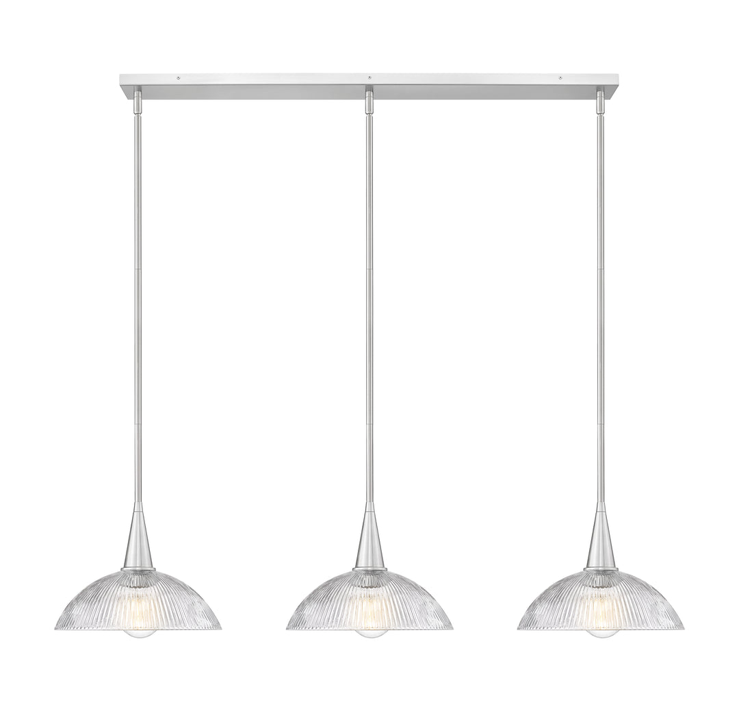 Lunelle - 3 Light Linear Chandelier