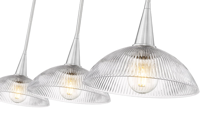 Lunelle - 3 Light Linear Chandelier