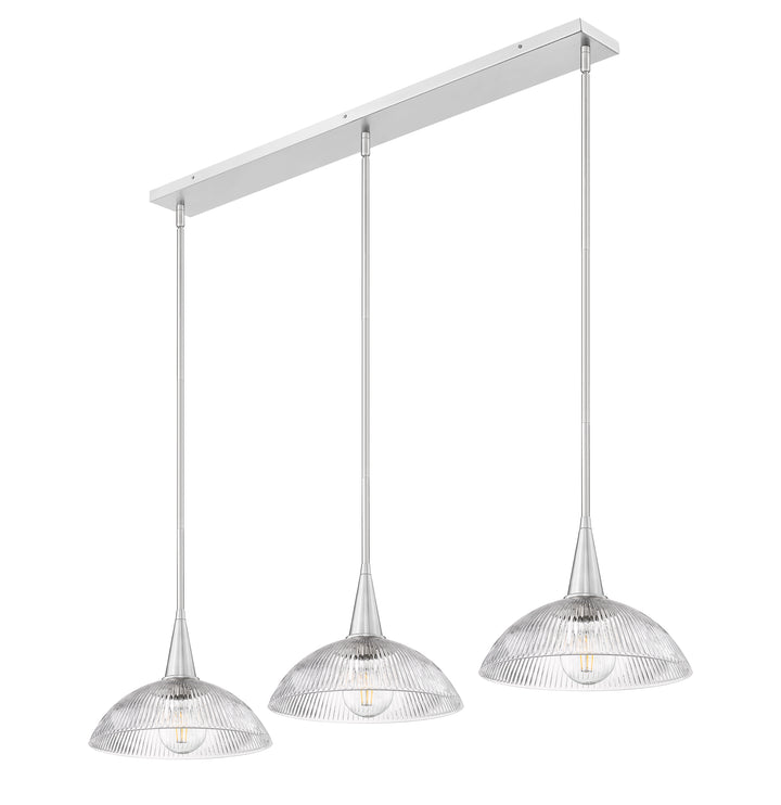 Lunelle - 3 Light Linear Chandelier