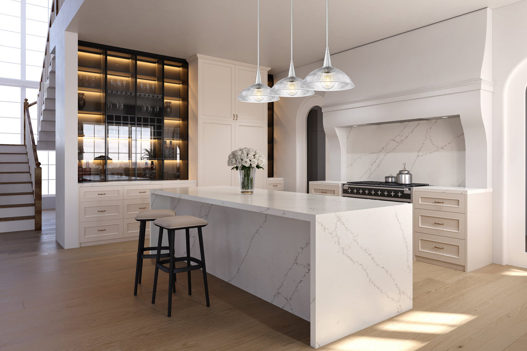 Lunelle - 3 Light Linear Chandelier