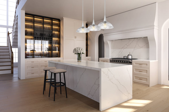 Lunelle - 3 Light Linear Chandelier