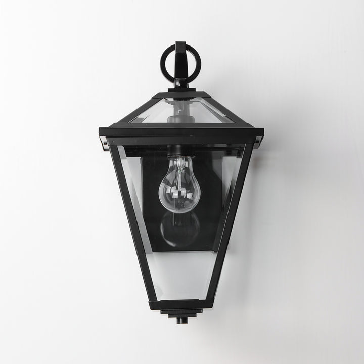 Prism Outdoor Wall Sconce Black alternate view
