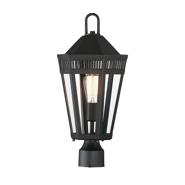 Oxford Outdoor 1-Light Post Black