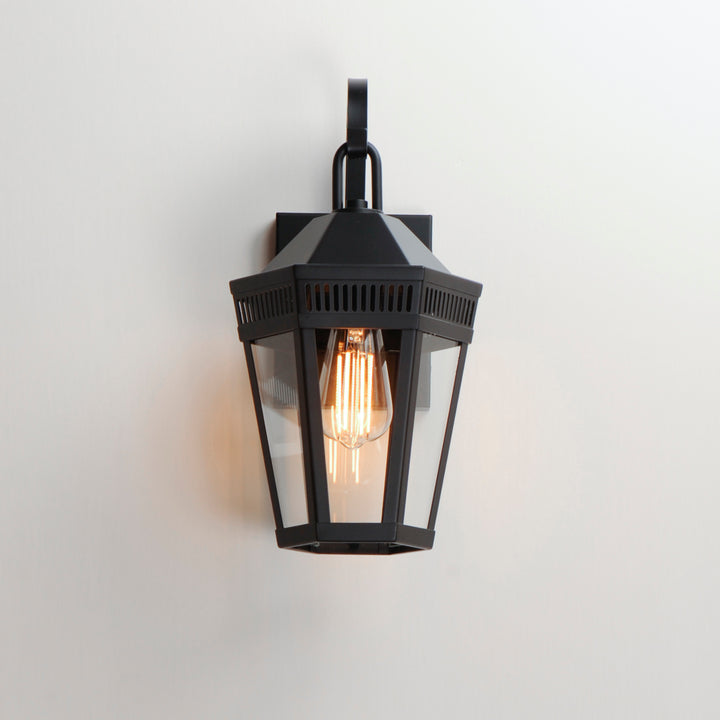 Oxford Outdoor Wall Sconce Black alternate view