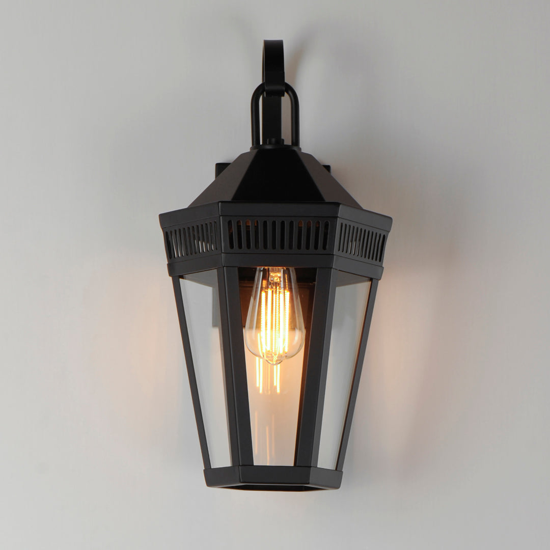 Oxford Outdoor 1-Light Wall Sconce Large Black alternate view