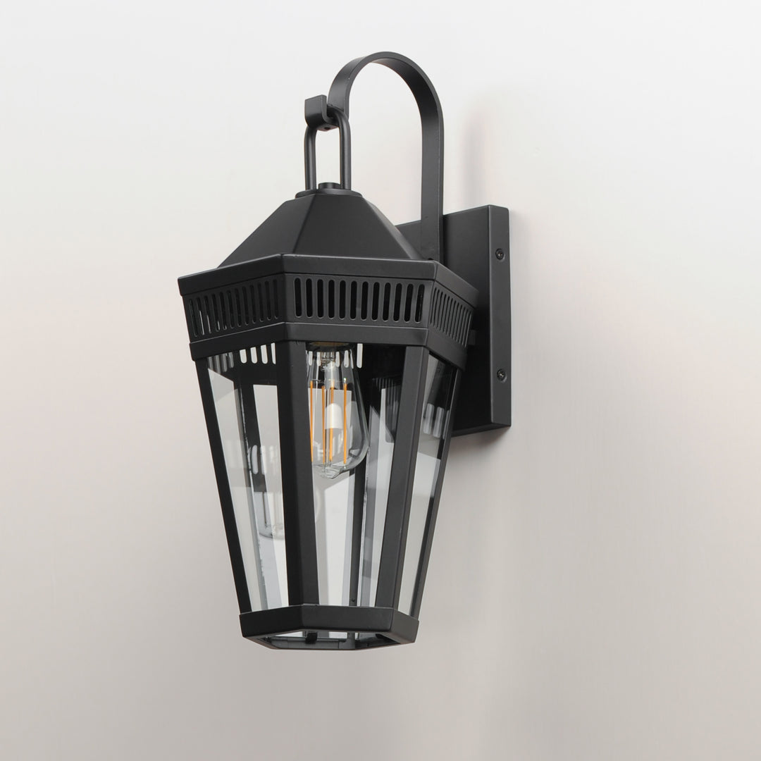 Oxford Outdoor 1-Light Wall Sconce Large Black alternate view