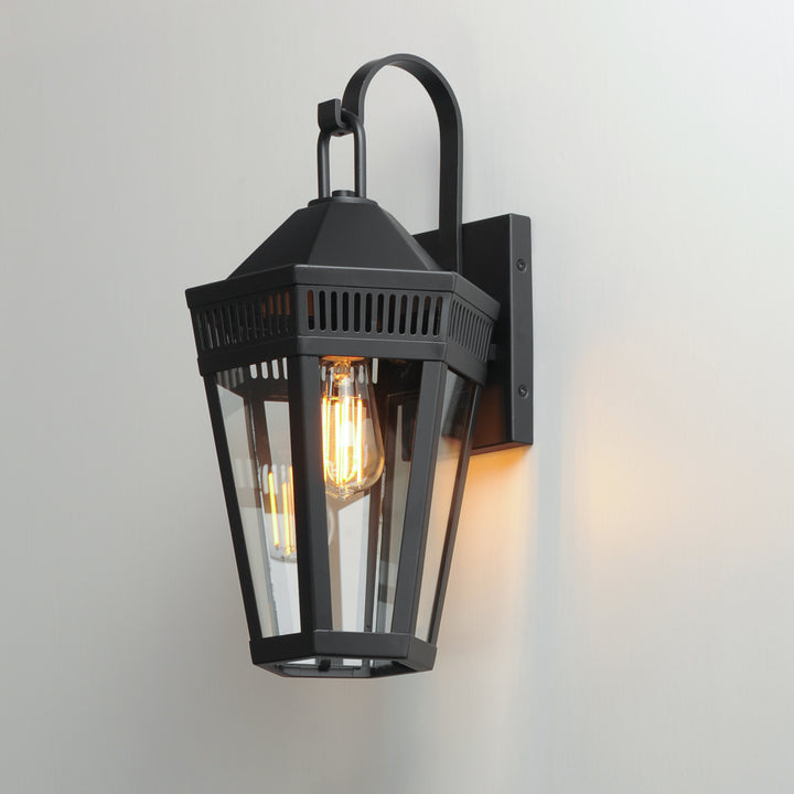 Oxford Outdoor 1-Light Wall Sconce Large Black alternate view