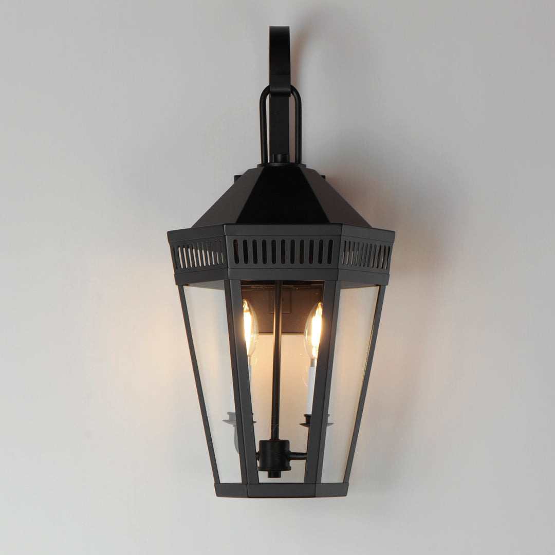 Oxford Outdoor Wall Sconce Black alternate view