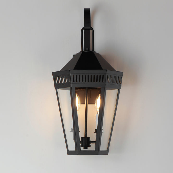 Oxford Outdoor Wall Sconce Black alternate view