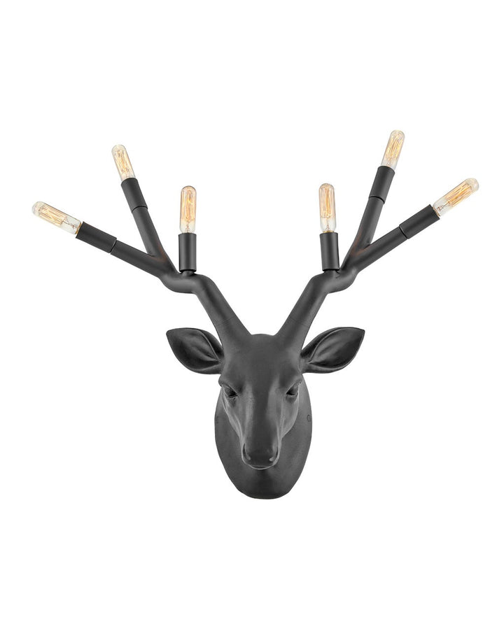 Stag Large Six Light Sconce