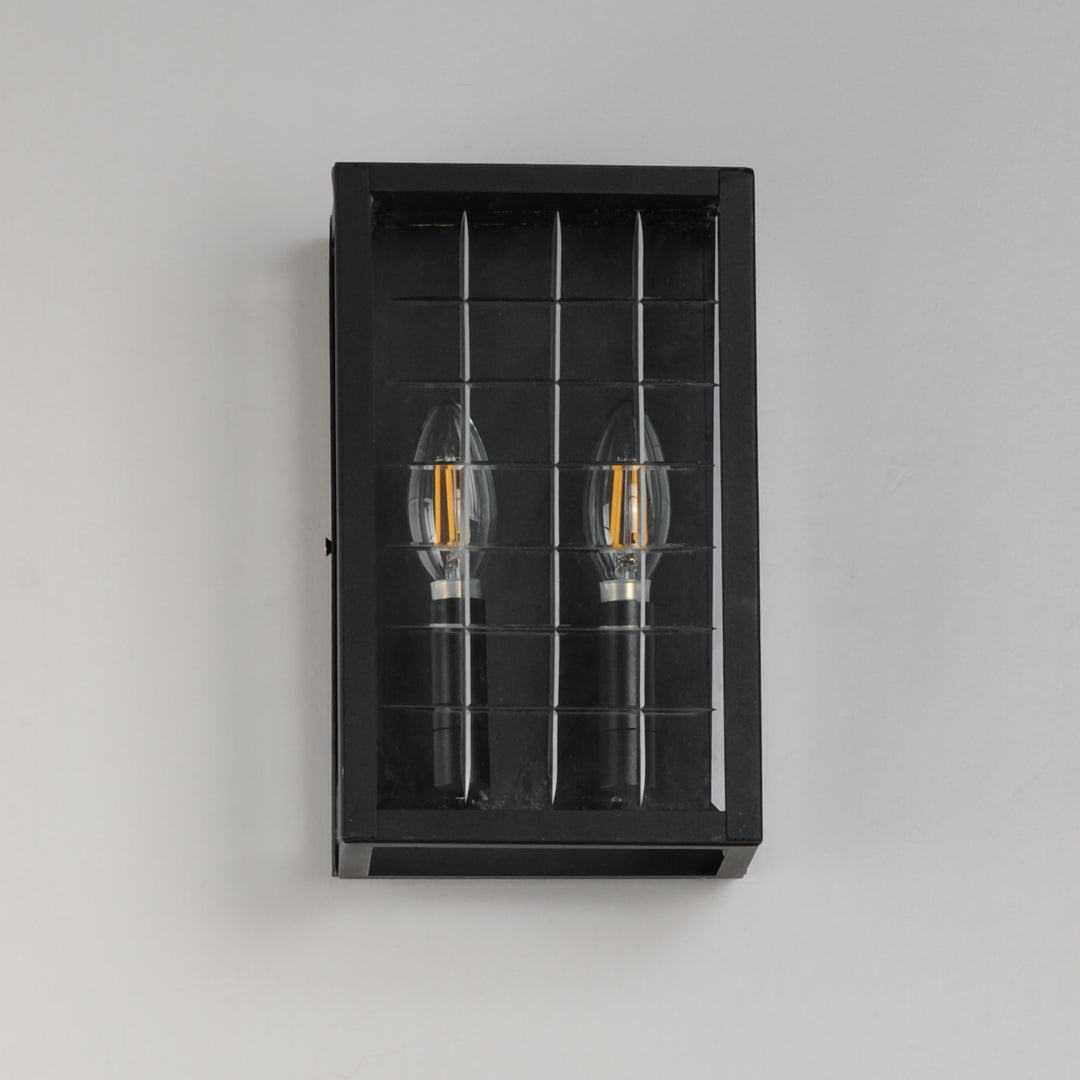Magnus 2-Light Pocket Sconce Black alternate view