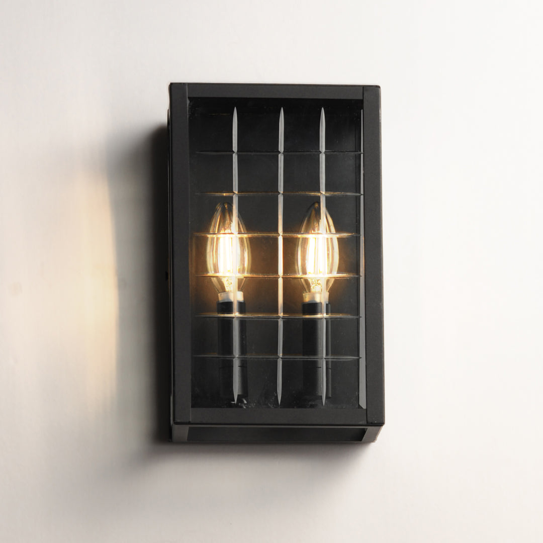 Magnus 2-Light Pocket Sconce Black alternate view