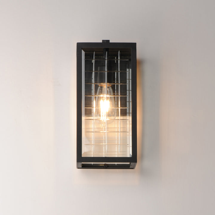 Magnus Outdoor Wall Sconce Black alternate view
