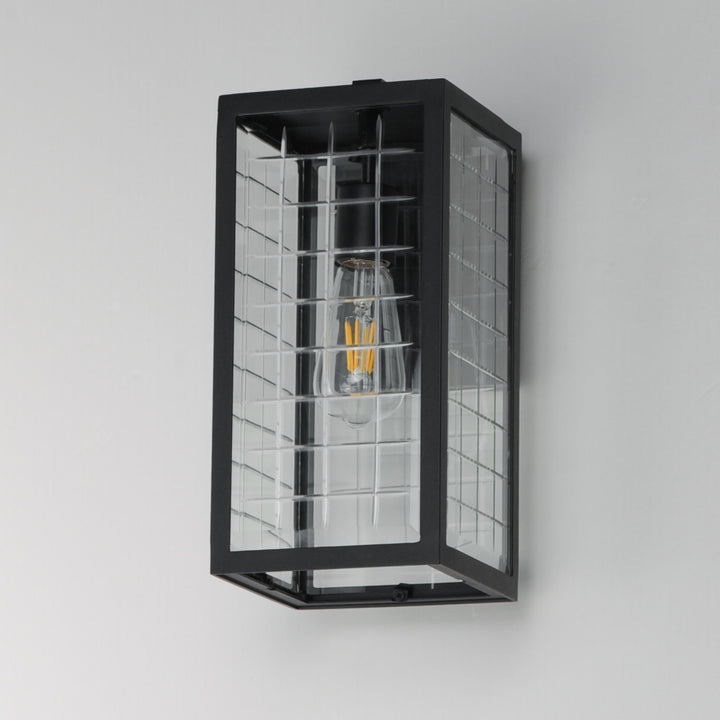 Magnus Outdoor Wall Sconce Black alternate view