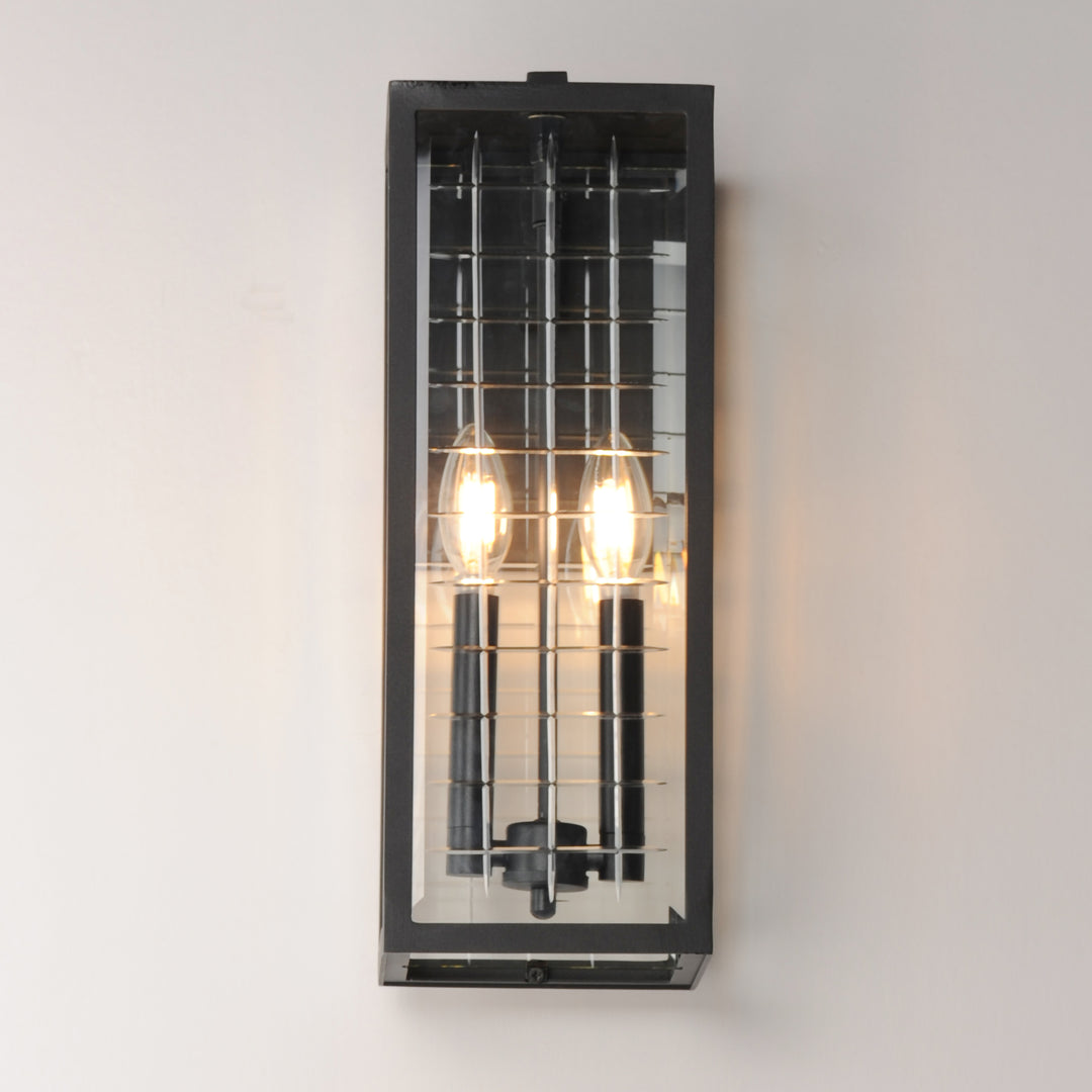 Magnus Outdoor Wall Sconce Black alternate view