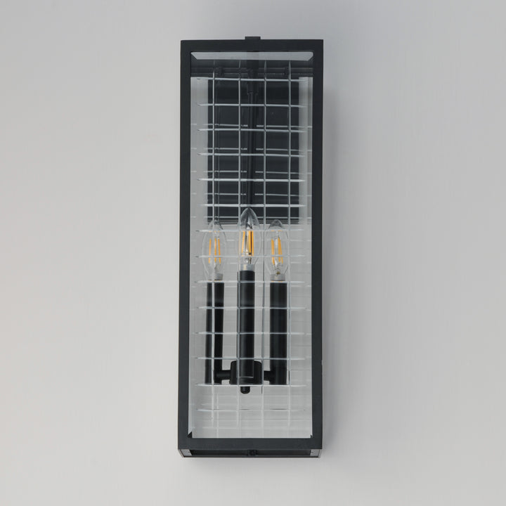 Magnus Outdoor Wall Sconce Black alternate view
