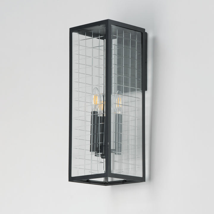 Magnus Outdoor Wall Sconce Black alternate view
