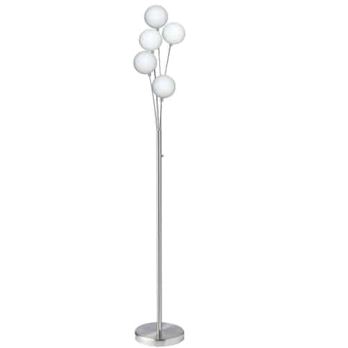 5 Light Incandescent Floor Lamp by Dainolite