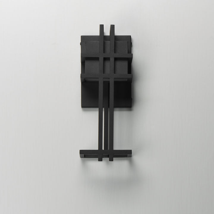 Prairie LED Outdoor Wall Sconce Black alternate view