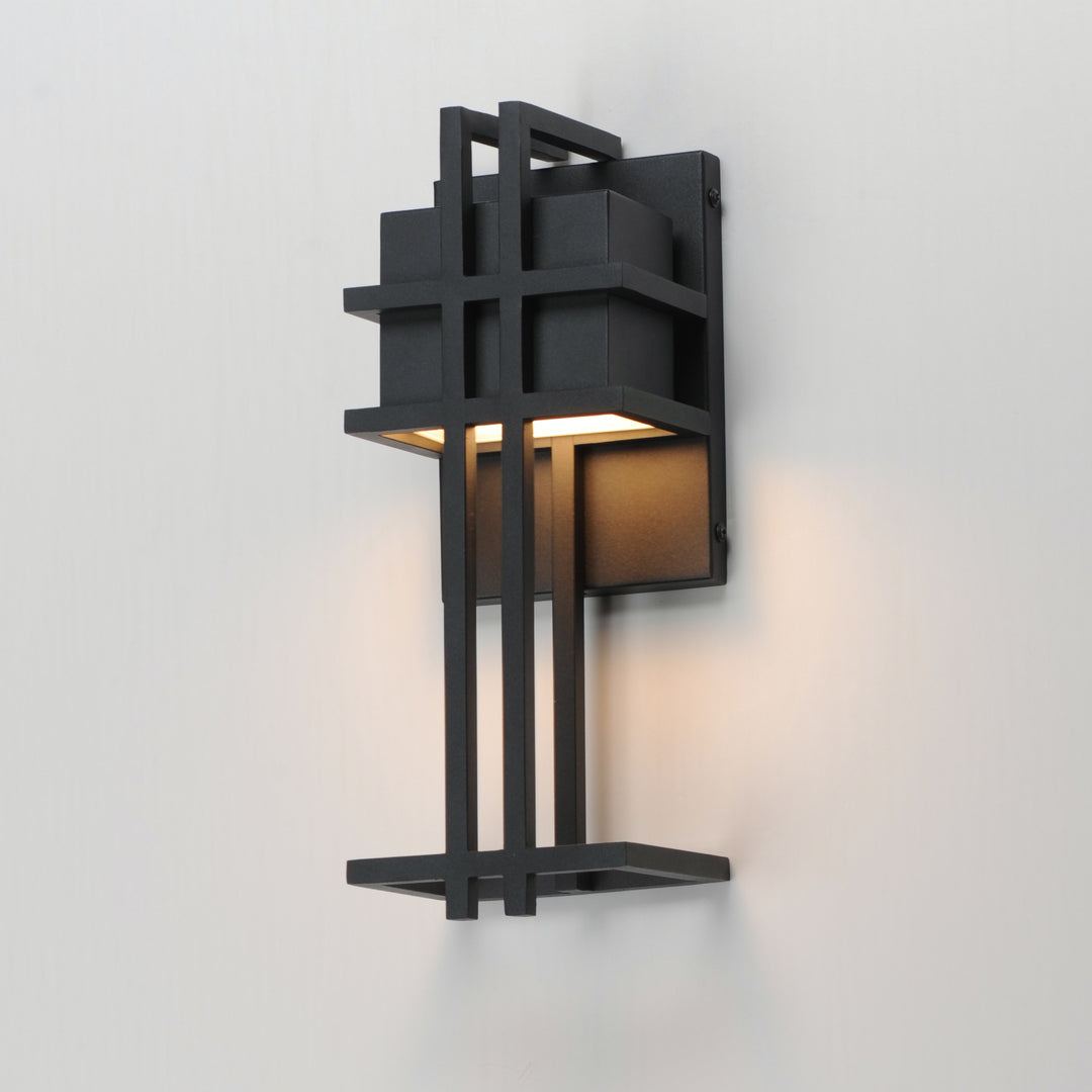 Prairie LED Outdoor Wall Sconce Black alternate view