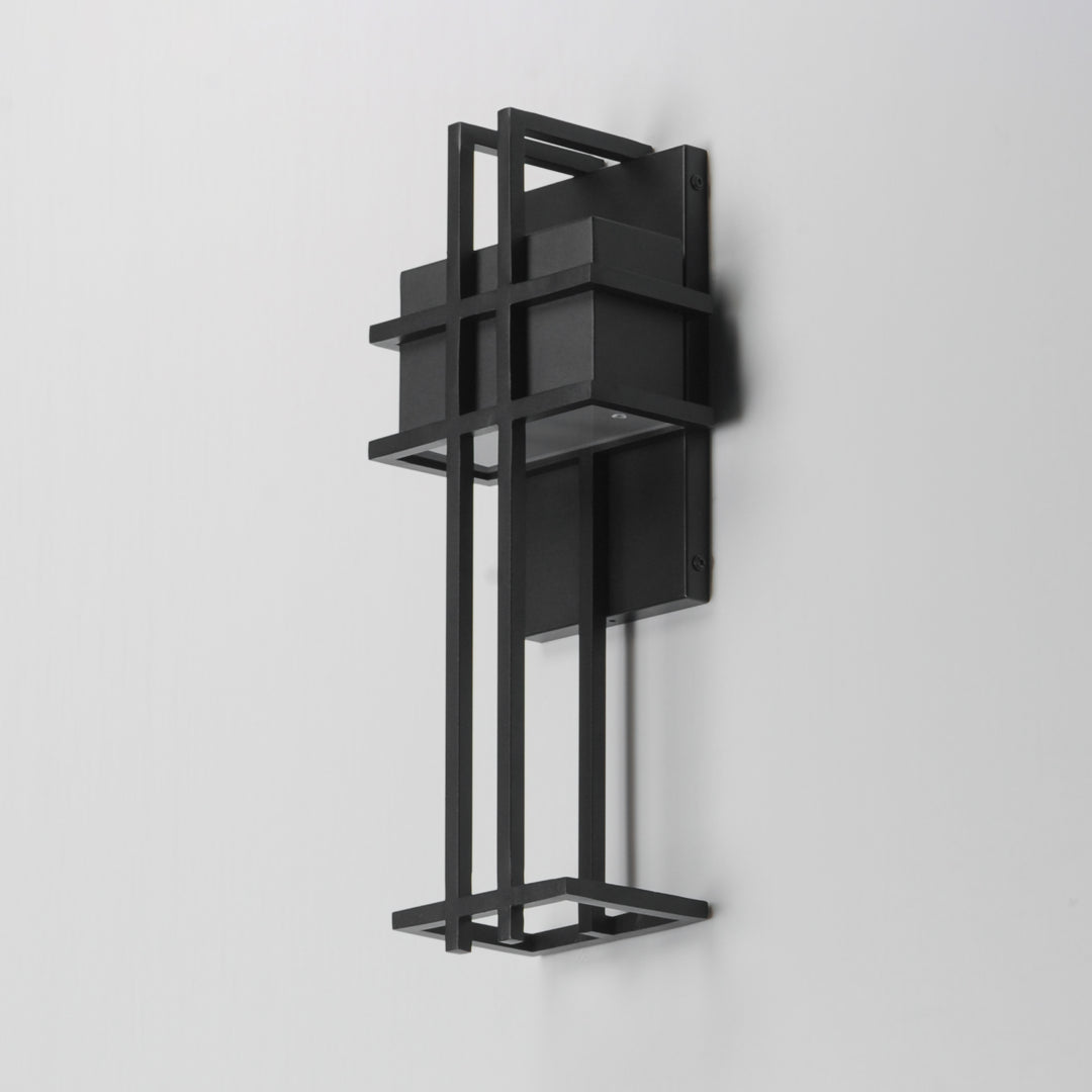 Prairie LED Outdoor Wall Sconce Black alternate view