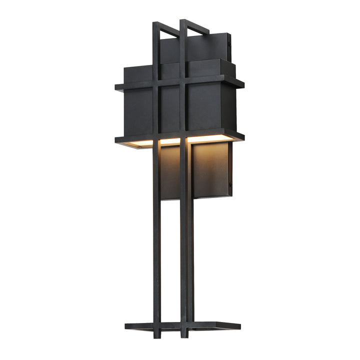 Prairie LED Outdoor Wall Sconce Black
