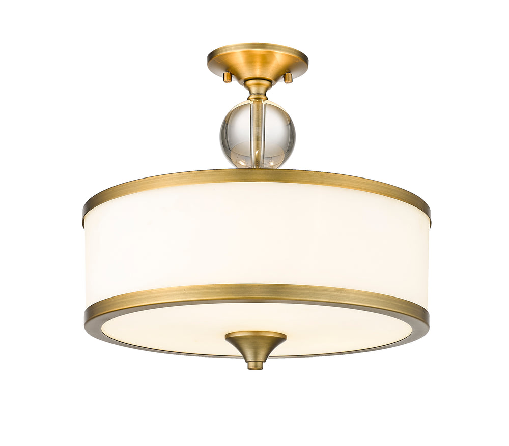 Cosmopolitan - 3 Light Semi-Flush Mount