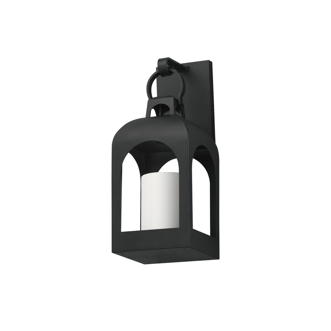 Marrakech 1-Light Wall Sconce Small Black