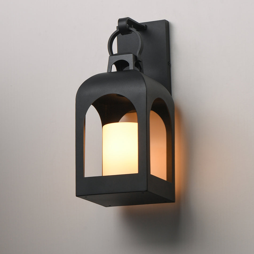 Marrakech 1-Light Wall Sconce Small Black alternate view