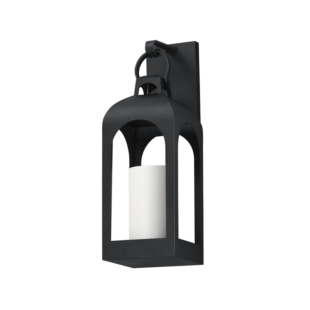 Marrakech 1-Light Wall Sconce Medium Black