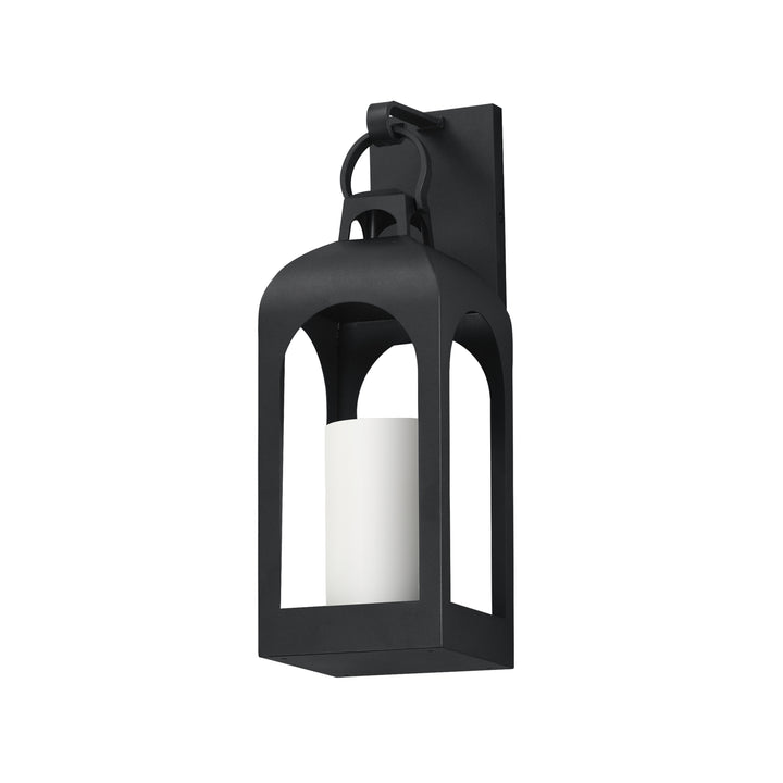 Marrakech 1-Light Wall Sconce Medium Black