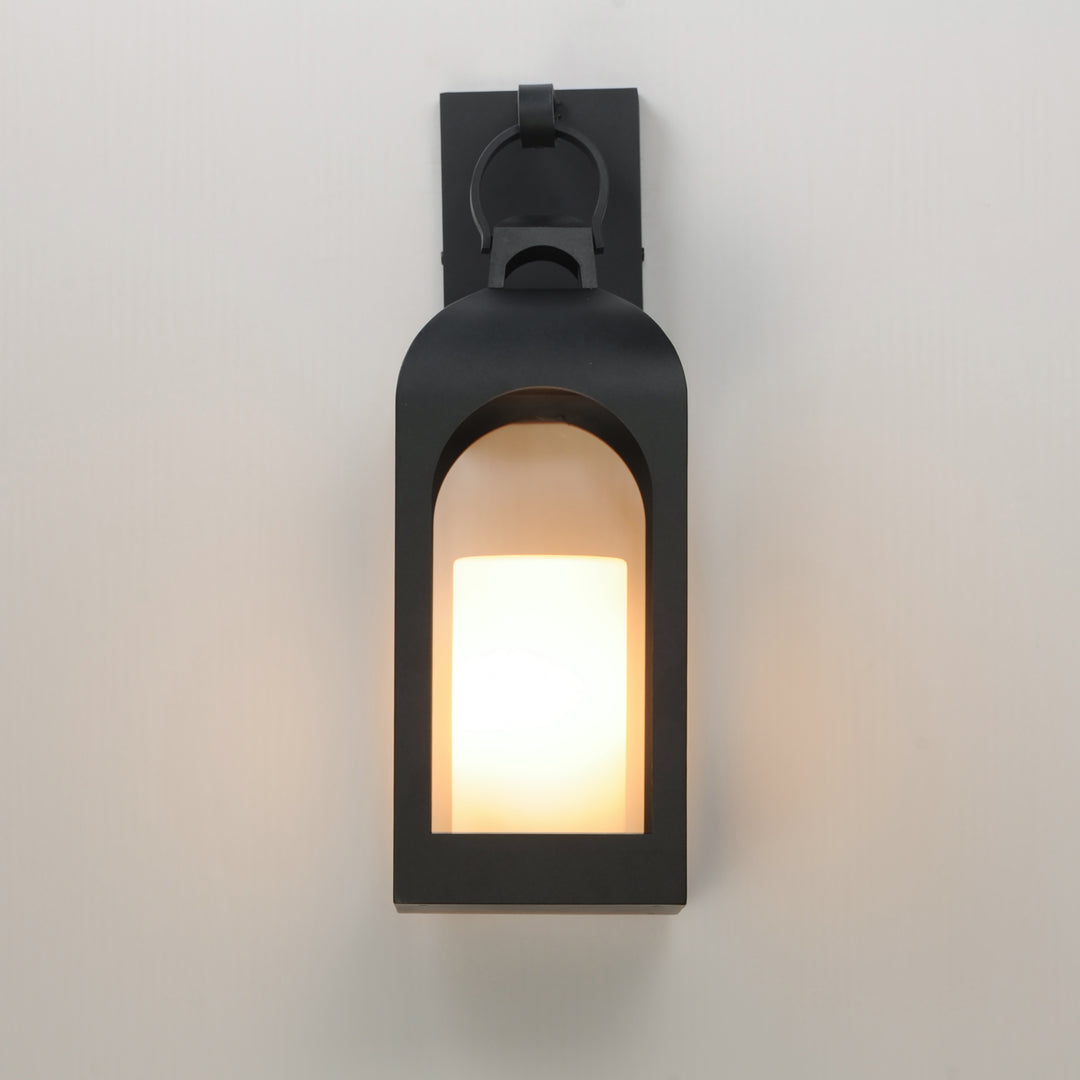 Marrakech 1-Light Wall Sconce Medium Black alternate view