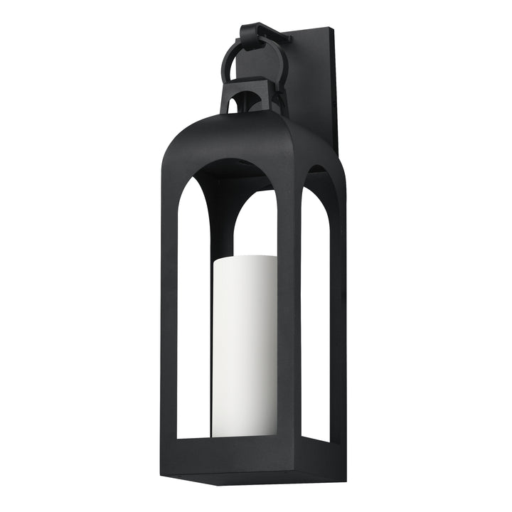 Marrakech 1-Light Wall Sconce Large Black