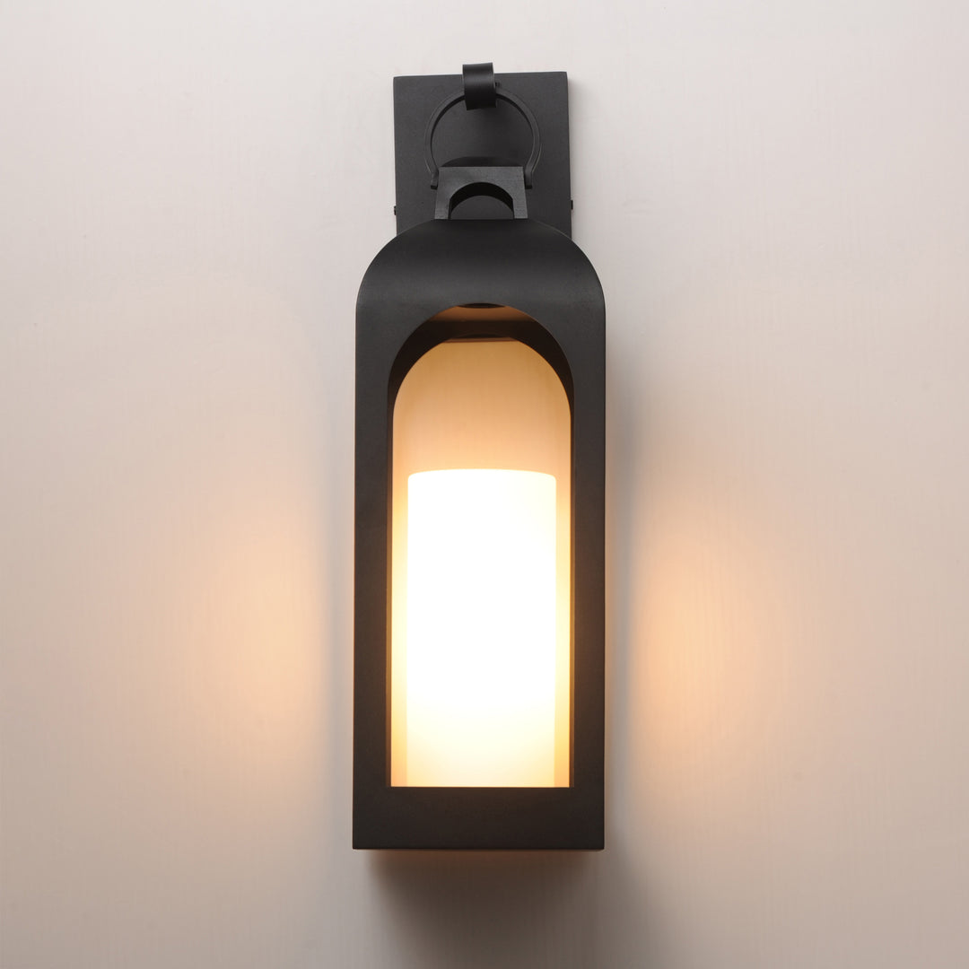 Marrakech 1-Light Wall Sconce Large Black alternate view