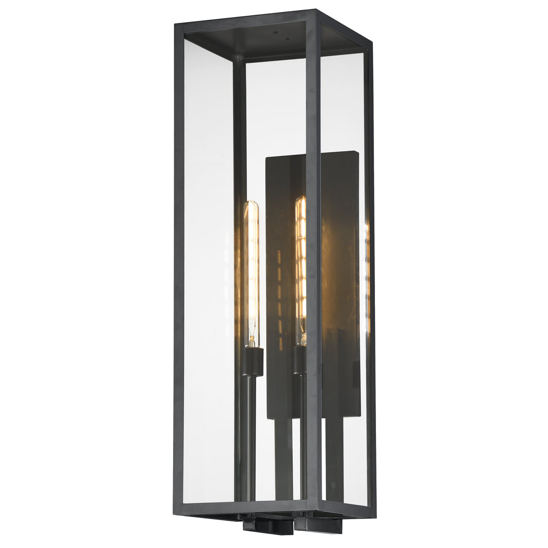 Catalina 2-Light 2XL Outdoor Up-Light Wall Sconce Dark Bronze
