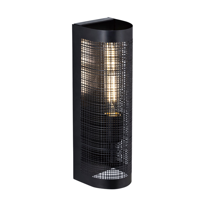 Hatcher 1-Light Wall Sconce Black