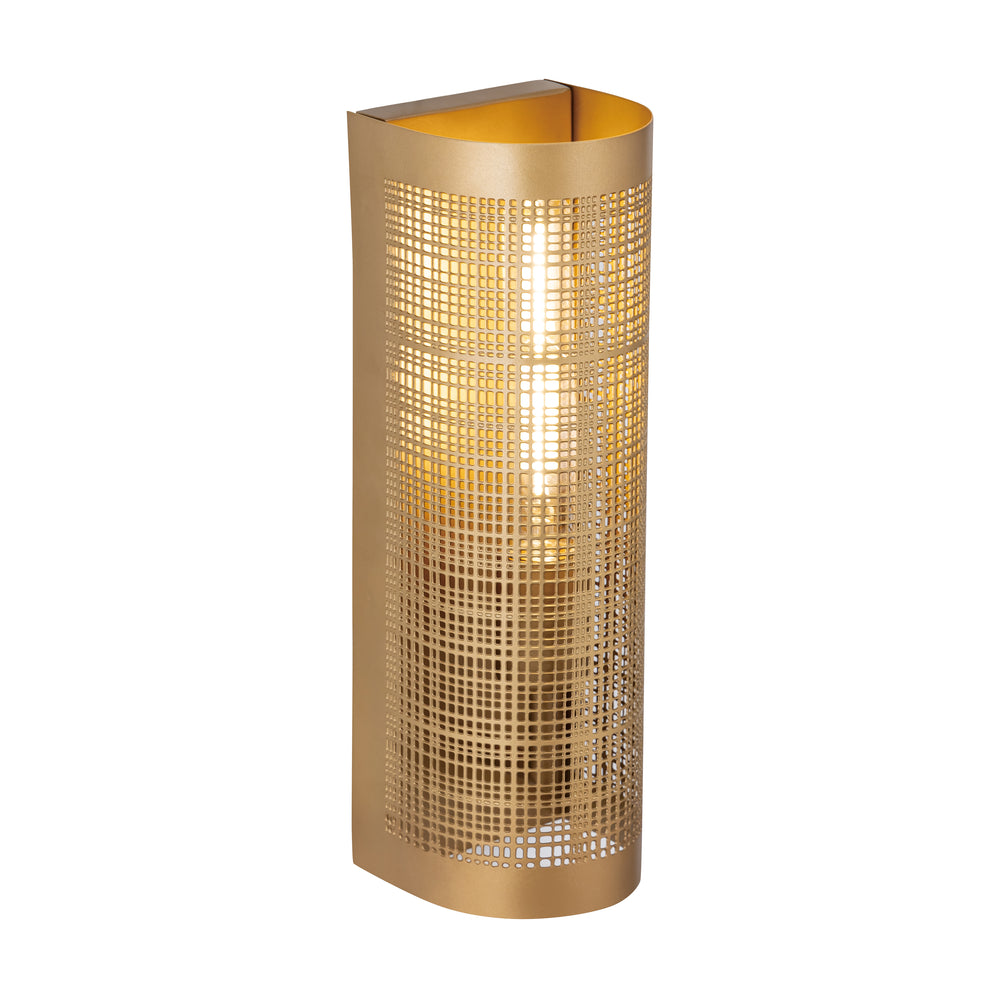 Hatcher 1-Light Wall Sconce Gold