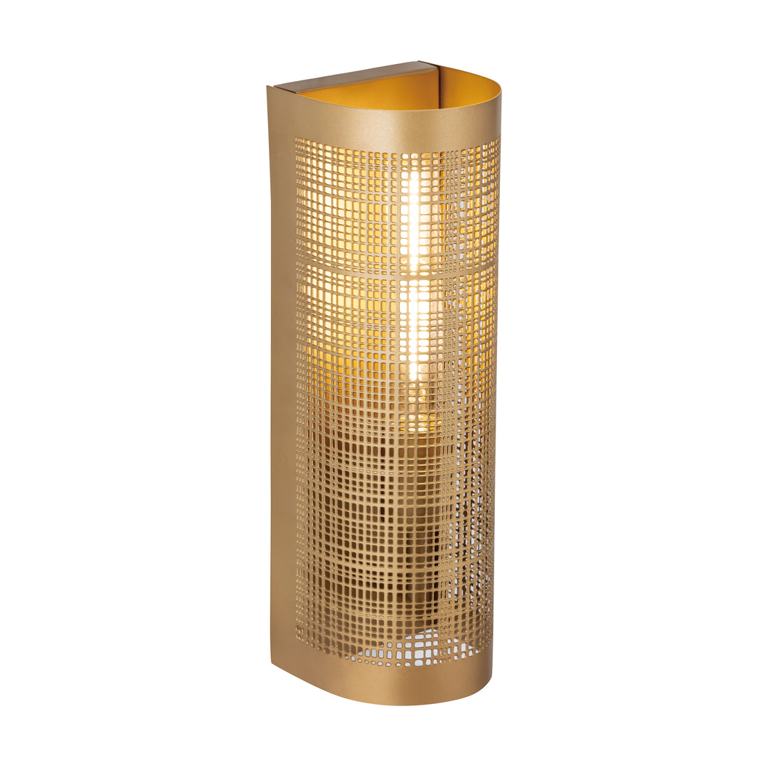 Hatcher 1-Light Wall Sconce Gold