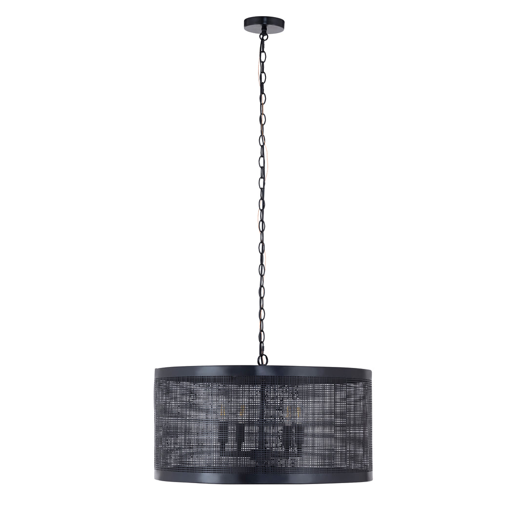 Hatcher 24" 4-Light Pendant Black alternate view