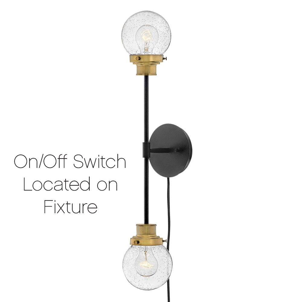 Poppy Large Two Light Sconce