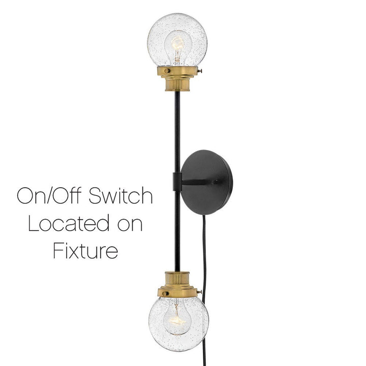 Poppy Large Two Light Sconce
