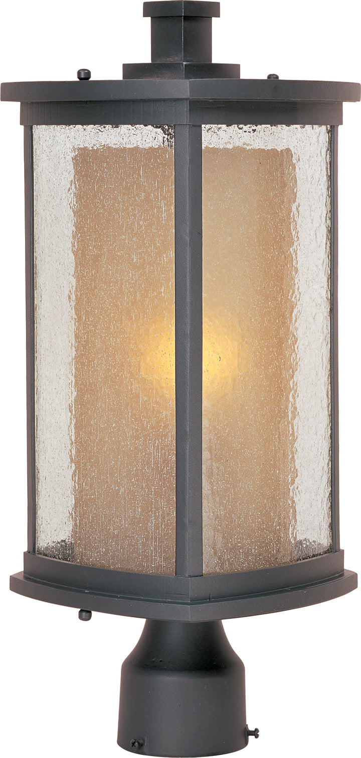 Bungalow 1-Light Outdoor Pole/Post Lantern CDWSBZ