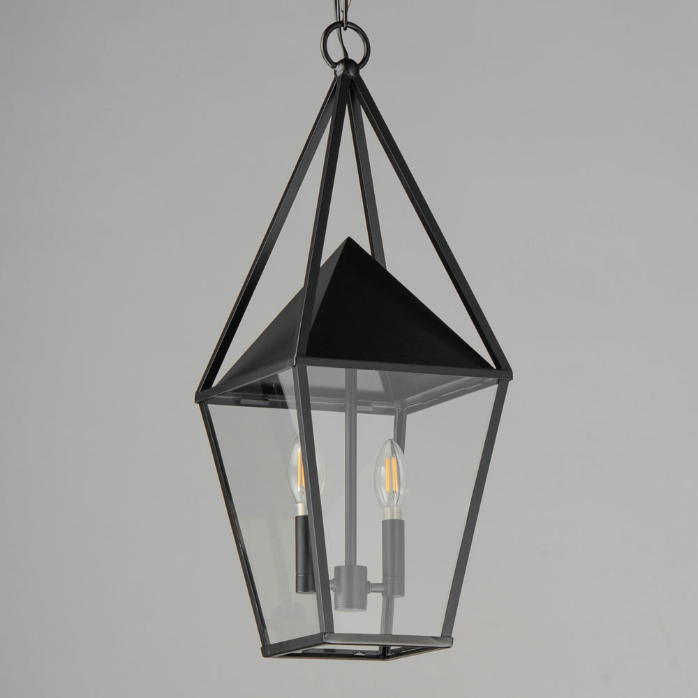 Bavaria 2-Light Large Outdoor Pendant Black alternate view