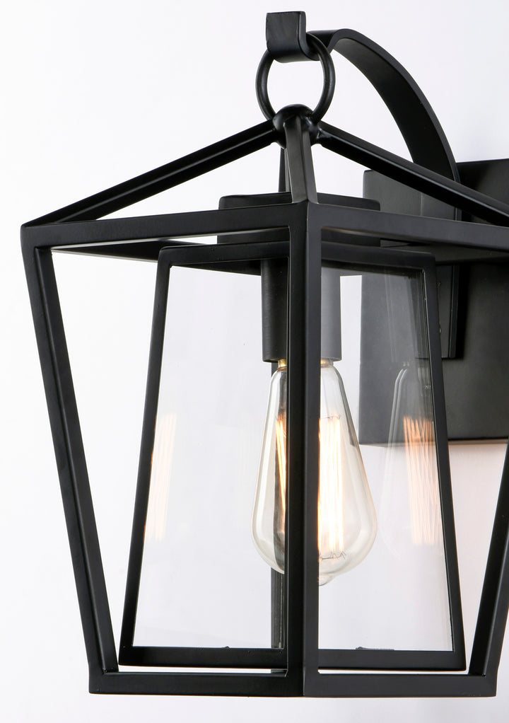Artisan 1-Light Outdoor Wall Mount Black alternate view